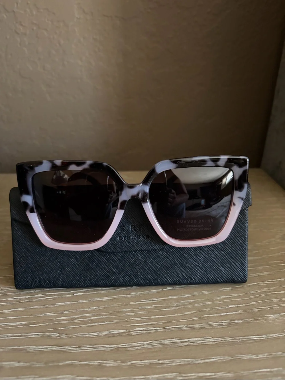 Prive Revaux - Black, Grey, Pink, Tortoise Sunglasses, “Delphine”Polarized, NEW